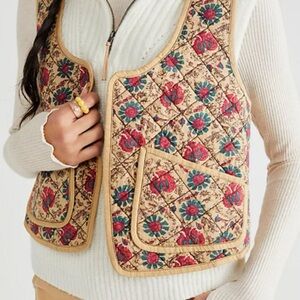 Free People quilted vest